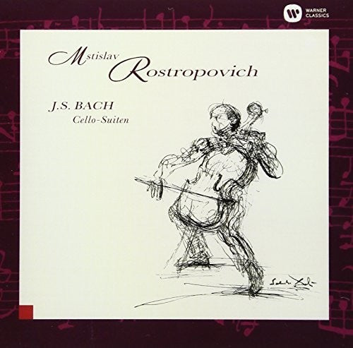 Bach / Rostropovich,mstislav - Bach: Cello Suites - Music CD