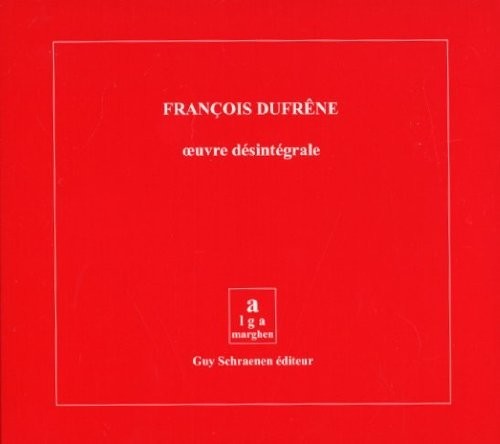 Dufrene,frangois - Oeuvre Desintegrale - Vinyl Record