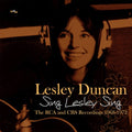 Duncan,lesley - Sing Lesley Sing: Rca & Cbs Recordings 1968-1972 - Music CD