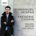 Despax - Preludes Berceuse Barcarolle - Music CD