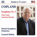 Copland / Detroit Symphony Orchestra - Aaron Copland: Symphony 3, Three Latin American - Music CD