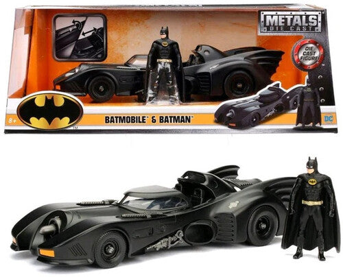 1:24 Batmobile - '89 Batmobile W/ Batman - 1:24 Batmobile - '89 Batmobile W/ Batman - Collectibles
