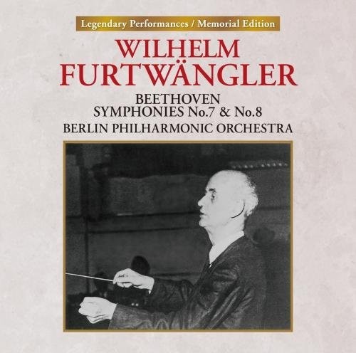 Beethoven / Furtwangler,wilhelm - Beethoven: Symphonies 7 & 8 - Music CD