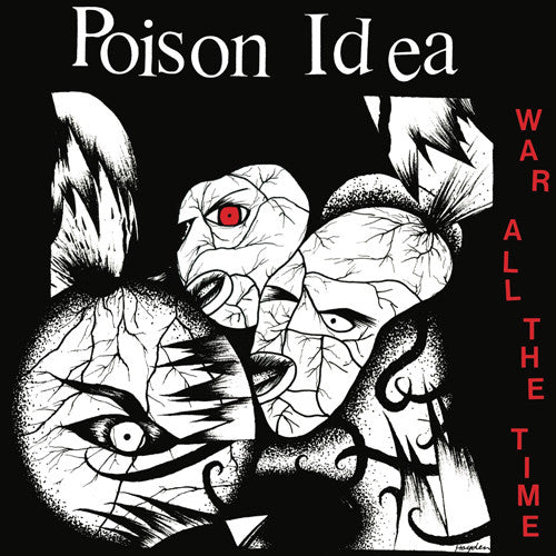 Poison Idea - War All The Time [Red]
