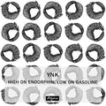 Ynk - High On Endorphin Low On Gasoline - Vinyl Record