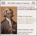 Saint-george / Nishizaki / Muller-bruhl - Violin Concertos - Music CD