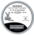 Badboe - Ghetto Funk Testament - Vinyl Record