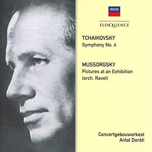 Tchaikovsky / Mussorgsky / Dorati,antal - Tchaikovsky: Symphony 4 / Mussorgsky: Pictures At - Music CD
