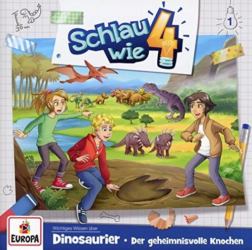 Schlau Wie Vier - 001/dinosaurier: Der Geheimnisvolle Knoc - Music CD