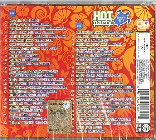 Hot Party Summer 2017 / Various - Hot Party Summer 2017 / Various - Music CD