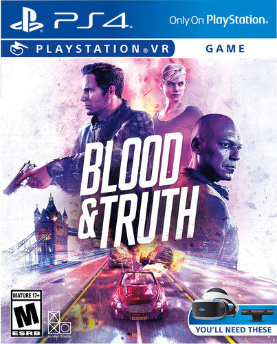 Ps4 Blood & Truth (vr Compatible) - Ps4 Blood & Truth (vr Compatible) - Video Game
