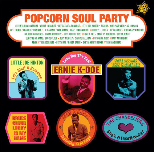Popcorn Soul Party: Blended Soul & R&b 1958-1962 - Popcorn Soul Party: Blended Soul & R&b 1958-1962 - Vinyl Record