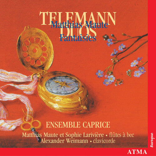 Telemann / Ensemble Caprice - Duos & Fantaisies - Music CD
