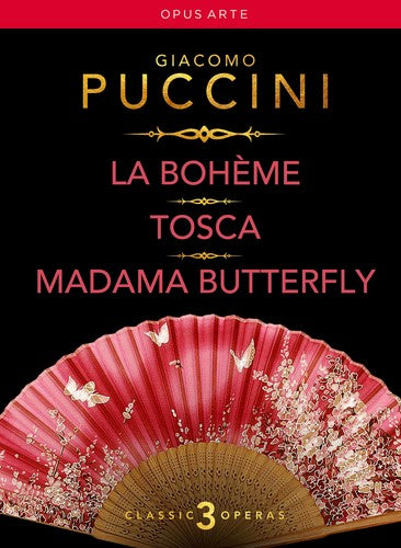 Puccini / Cobos / Benini - La Boheme Tosca & Madama Butterfly - DVD