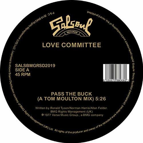 Love Committee - Pass The Buck (tom Moulton Mix / Joe Claussell) - Vinyl Record