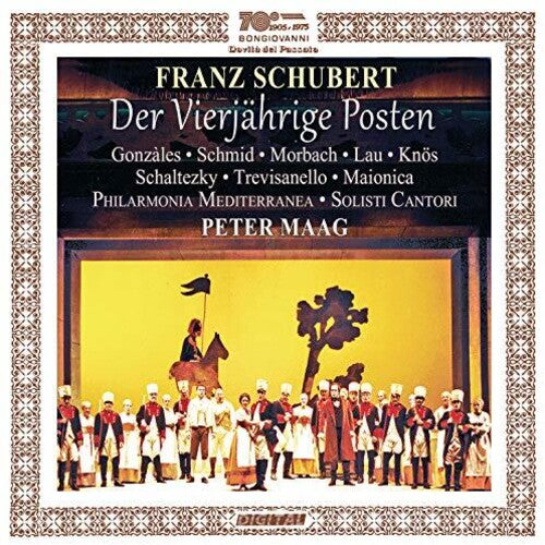 Schubert / Gonzales / Maa - Vierjahrige Posten - Music CD