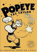 Popeye The Sailor: 1933-1938 - Vol 1 - Popeye The Sailor: 1933-1938 - Vol 1 - DVD