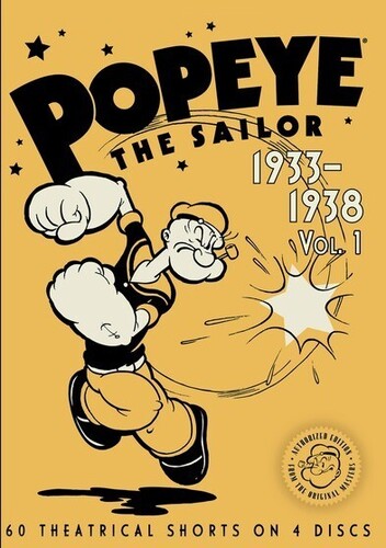 Popeye The Sailor: 1933-1938 - Vol 1 - Popeye The Sailor: 1933-1938 - Vol 1 - DVD