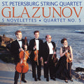 Glazunov / St Petersburg String Quartet - 5 Novelettes / Quartet No. 5 - Music CD