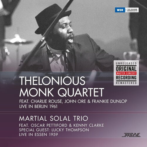 Monk,thelonious / Martial Solal Trio - Live In Berlin 1961 / Live In Essen 1959 - Vinyl Record