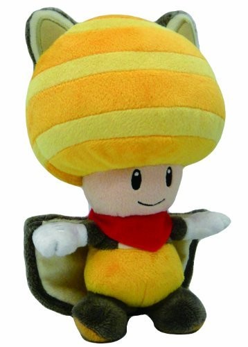 Little Buddy Flying Squirrel Toad 8 Plush - Yello - Little Buddy Flying Squirrel Toad 8 Plush - Yello - Special Products