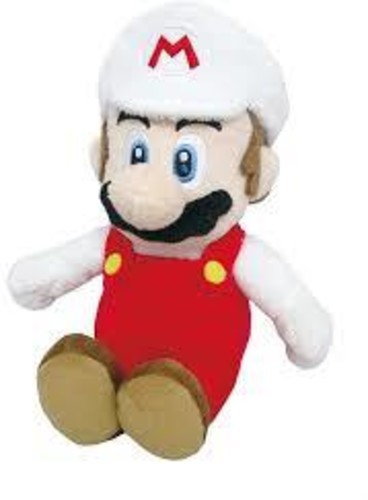 Little Buddy Fire Mario 10 Plush - Little Buddy Fire Mario 10 Plush - Collectibles