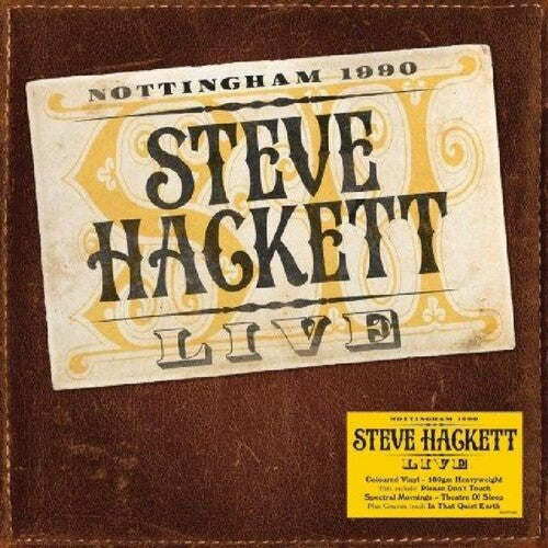 Steve Hackett - Live Vinyl Record