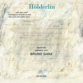 Ganz,bruno - Holderlin - Music CD