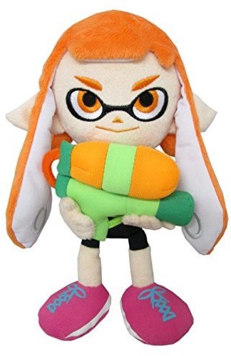 Little Buddy Inkling Girl 9 Plush - Orange - Little Buddy Inkling Girl 9 Plush - Orange - Collectibles