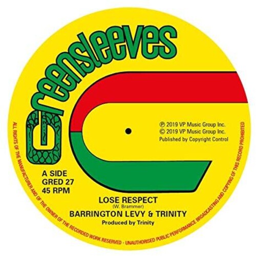 Levy,barrington / Trinity - Lose Respect - Vinyl Record