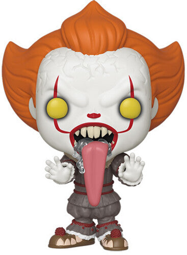 Funko Pop! Movies: - It: Chapter 2 - Pennywise W/ Dog Tongue - Collectibles