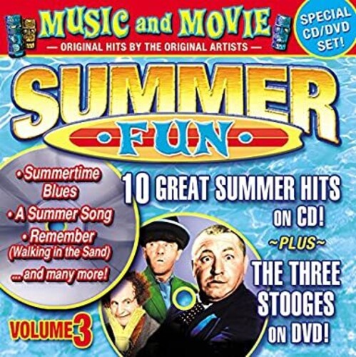 Summer Fun 3: 10 Summer Hits & Three Stooges - Summer Fun 3: 10 Summer Hits & Three Stooges - DVD