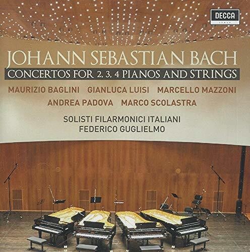 Baglini / Luisi / Mazzoni /padova / Scolastra - Concertos For 2 3 4 Pianos & Strings: Live - Music CD