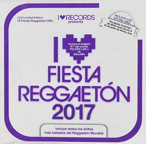 I Love Fiesta Reggaeton 2017 / Various - I Love Fiesta Reggaeton 2017 / Various - Music CD