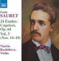 Sauret / Rashidova - 24 Etudes-caprices 3 - Music CD