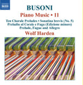 Busoni / Harden - Piano Music 11 - Music CD