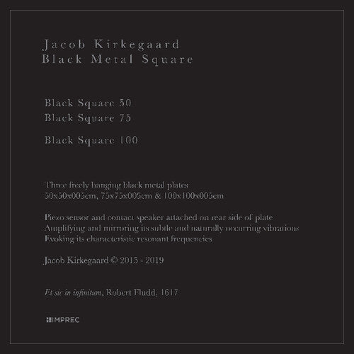 Kirkegaard,jacob - Black Metal Square - Vinyl Record