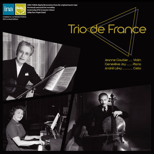 Trio De France - Faure & Ravel Trios - Vinyl Record