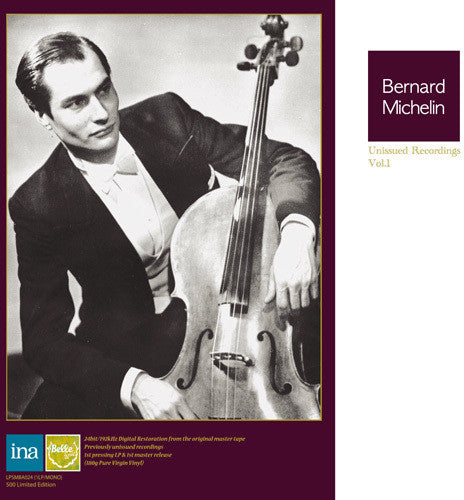 Michelin,bernard - Unissued Recordings 1 - Vinyl Record