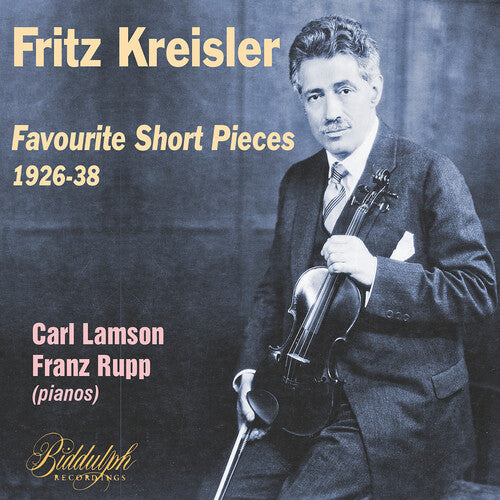 Kreisler,fritz - Fritz Kreisler: Favourite Short Pieces 1926-38 - Music CD