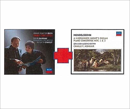 Bahrami,ramin / Ashkar,saleem / Chailly,riccardo - Bach: Conc Pf / Mendelssohn: Conc Pf / Sogno - Music CD