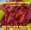 Savoy Family Cajon Band - Live At Jazzfest 2017 - Music CD