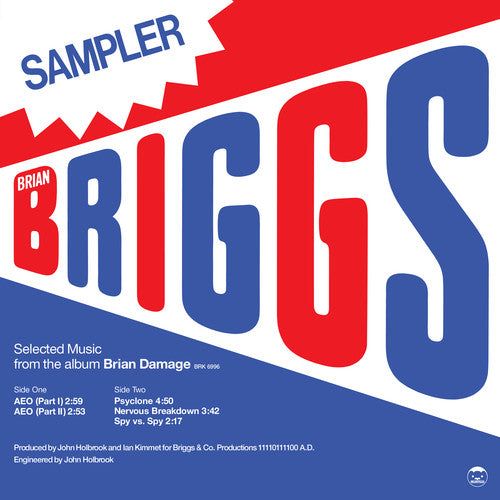 Briggs,brian - Selected Music From The Album Brian Damage - Vinyl Record