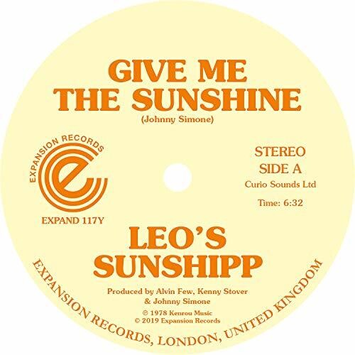 Leo's Sunshipp - Give Me The Sunshine - Vinyl Record