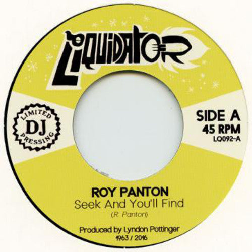 Panton,roy - Seek & You'll Find - Vinyl Record