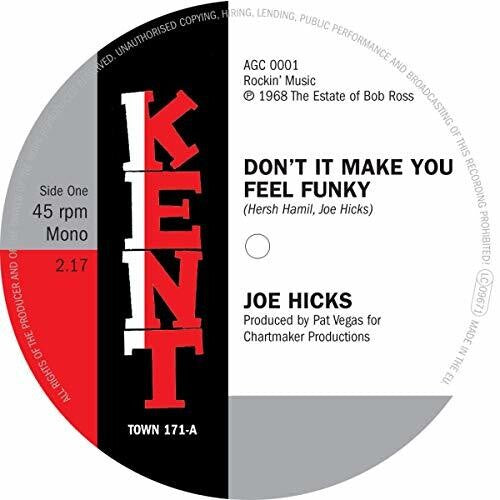 Hicks,joe - Don't It Make You Feel Funky / I Gotta Be Free - Vinyl Record