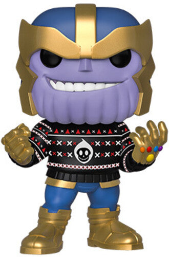 Funko Pop! Marvel: - Holiday - Thanos - Collectibles