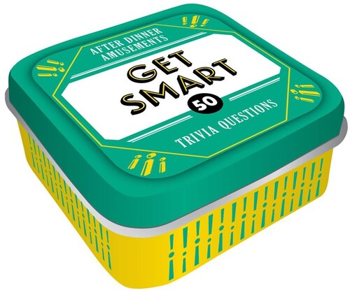 Chronicle Books - After Dinner Amusements Get Smart - Games