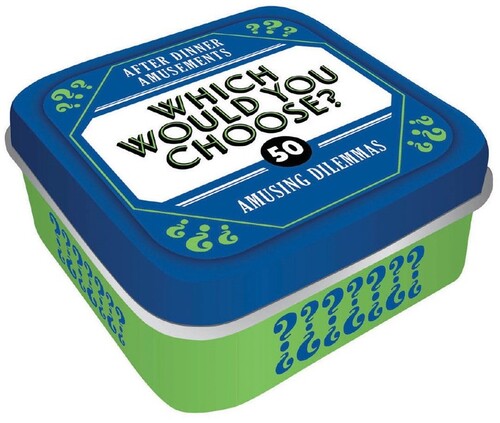 Chronicle Books - After Dinner Amusements Which Would You Choose - Games