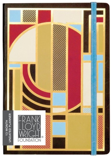 Wright,frank Llyod - Frank Lloyd Wright Gilded Undated Planner - Books